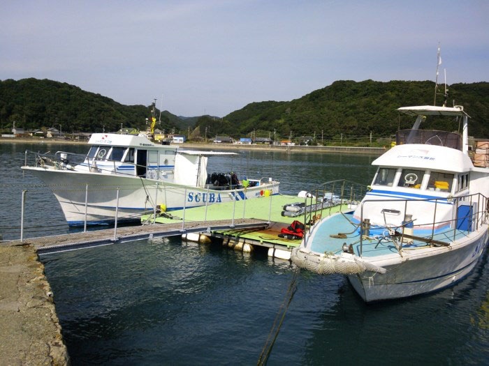 Nanki Seaman's Club's large speedboat